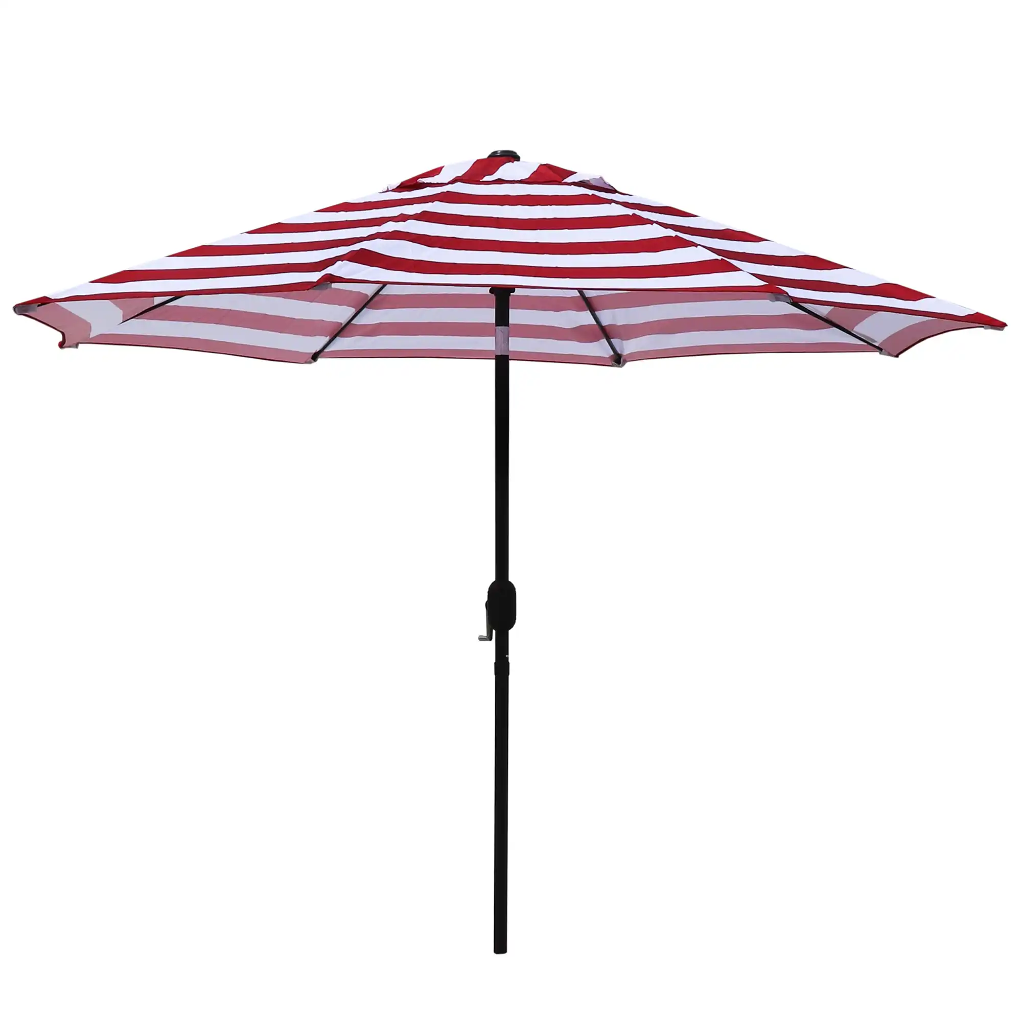 Abble Stripe Crank And Tilt 9 Market Umbrella Patio Umbrellas Bases Aliexpress