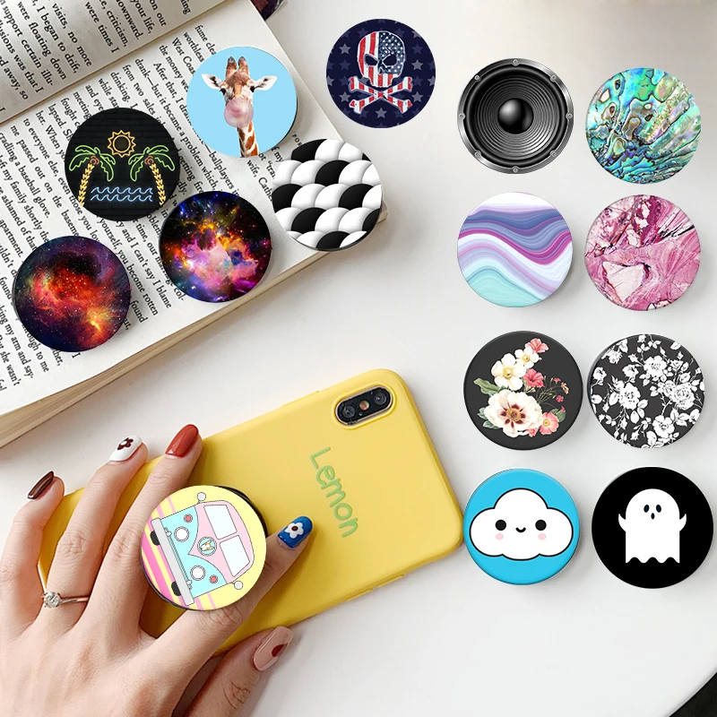 Popsoket Мандала мультфильм держатель телефона мраморный Pipsocket расширяющаяся подставка Pops and Grip кольцо карманное гнездо