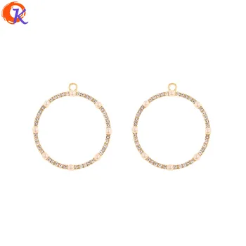 

Cordial Design 30Pcs 30*33MM Jewelry Accessories/Earrings Part/Imitation Pearl/Round Shape/DIY Making/Hand Made/Earring Findings