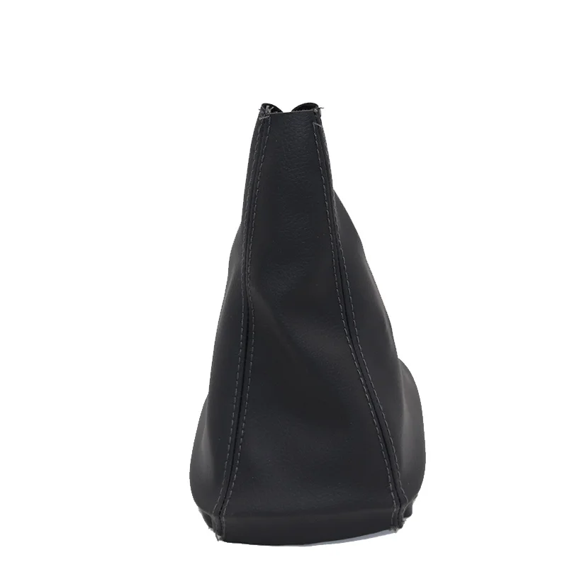 5 Speed Gear Shift Knob With Black Boot Cover Gaitor Collar for Opel Corsa D 009140093 19276456 PU Leather+ Plastic - Color Name: gear boot