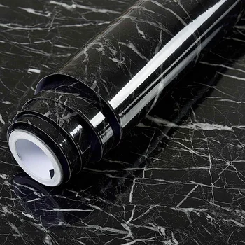 

3M/5M Kitchen Marble Contact Paper PVC Wall Stickers Marble Countertop Stickers Bathroom Self Adhesive Waterproof Wallpaper