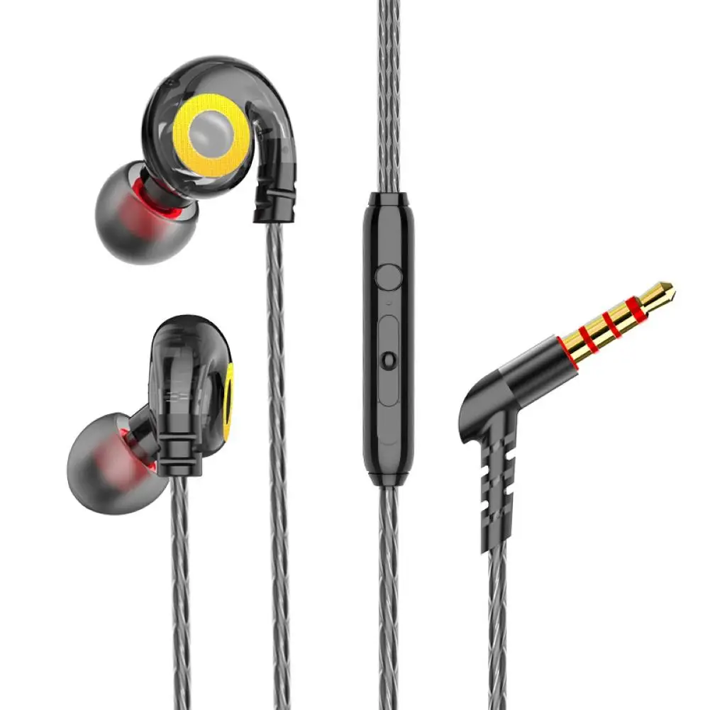 Универсальные стереонаушники HiFi Music проводные наушники 16Ω T05 вкладыши с