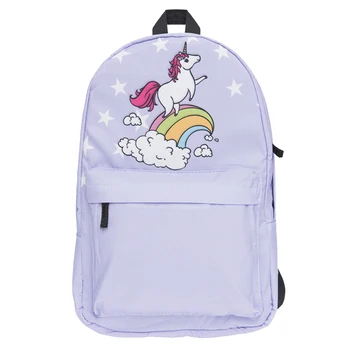 

1pc Backpack Casual Printing Fashion Unicorn Oxford Cloth Satchel Daypack School Bag Backpack for Kids