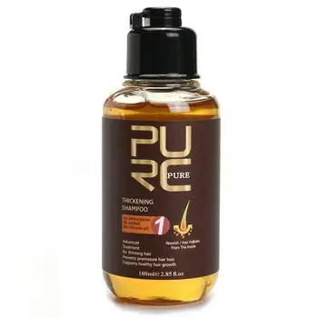 

Pure Herbal Ginger Shampoo Essence Oils Treatment For Hair Loss Promote Growth Shampoo Repair Hair Root Thicken Hair Care 100ml