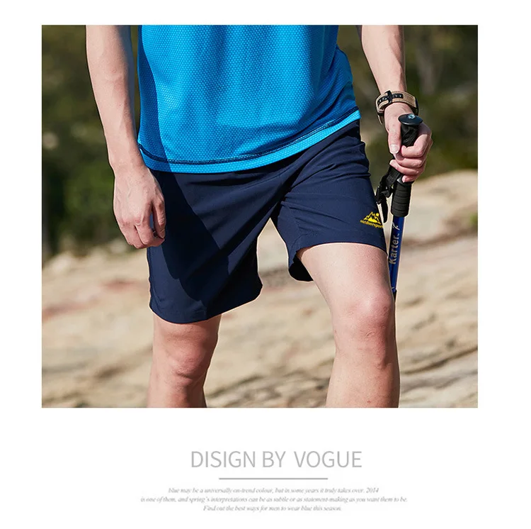 Summer Men Shorts MEN'S Casual Pants Shorts Plus-sized Outdoor Athletic Pants Loose-Fit Beach Shorts