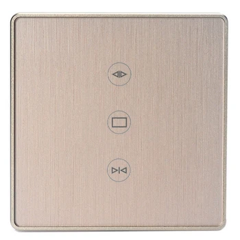 

Smart Life Wifi Curtain Switch For Electric Motorized Curtain Works With Alexa Google Home(Eu Plug)