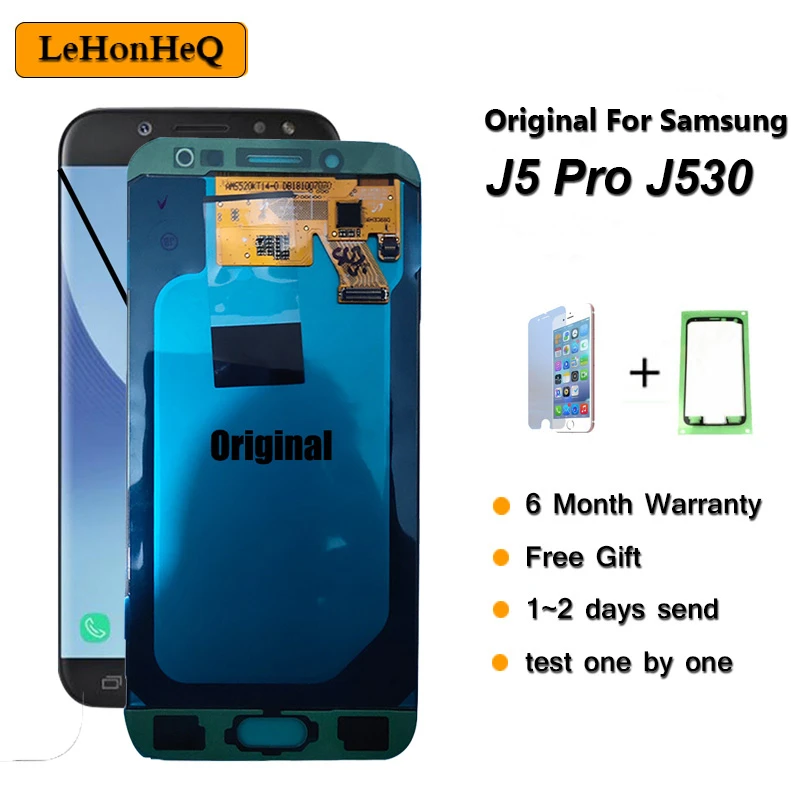 Original Lcd For Samsung Galaxy J5 17 J530 J530f Lcd Display Touch Screen Digitizer Assembly For Samsung J5 Pro 17 Display Original Lcd For Samsung Galaxy J5 17 J530 J530f Lcd Display Touch Screen Digitizer Assembly For Samsung J5 Pro 17 Display