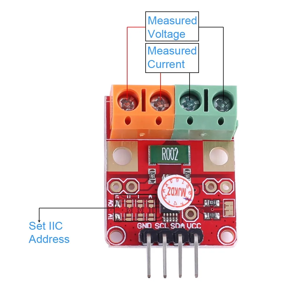 Sensore INA226 I2C Per Monitoraggio Corrente E Potenza - Bidirezionale, Alta Precisione | 2 Pezzi - Foto 7