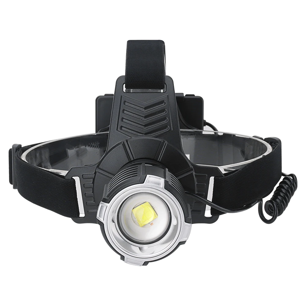 BORUiT XHP70.2 светодиодный налобный фонарь с 3 режимами зум фары 4000lm высокое Мощность Перезаряжаемые Головной фонарь 18650 Отдых Охота фонарик