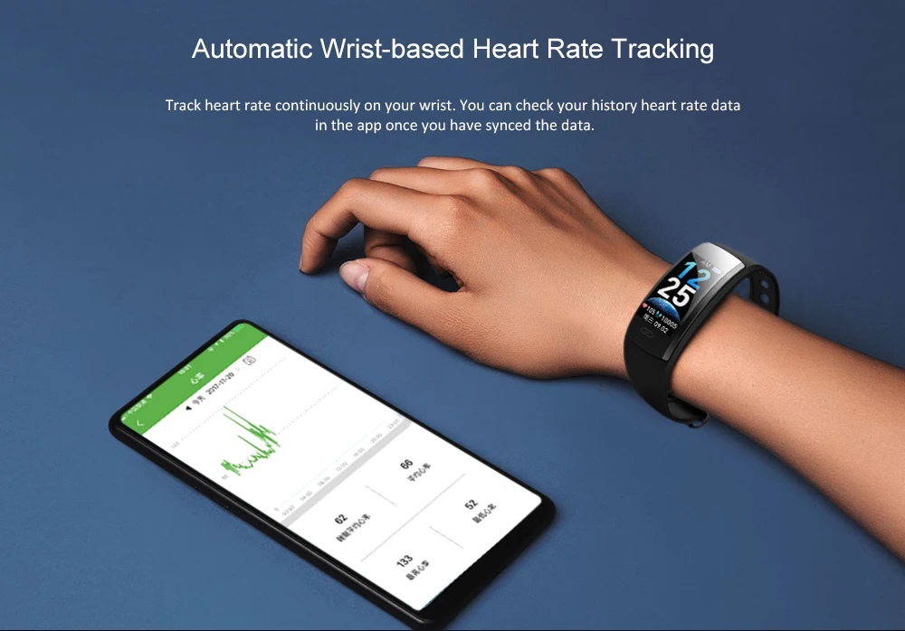 QS90 Plus IP67 Waterproof Smart Watch Blood Pressure Heart Rate Monitor Sport Wristband