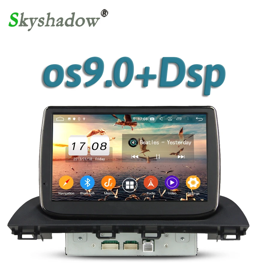Best Car DVD Player DSP IPS Android 9.0 8 Core 4GB + 32GB GPS Map RDS Radio wifi Bluetooth 4.2 For Mazda 3 Axela 2014 -2017 2018 0 Best Car DVD Player DSP IPS Android 9.0 8 Core 4GB + 32GB GPS Map RDS Radio wifi Bluetooth 4.2 For Mazda 3 Axela 2014 -2017 2018 0