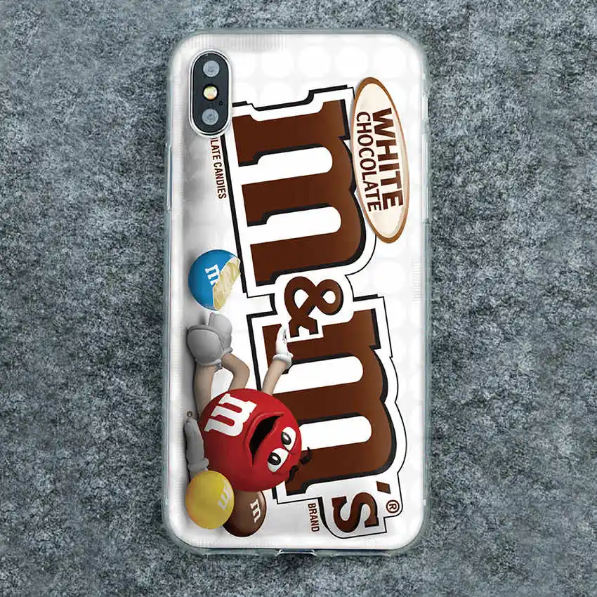 03 Чехол для Wiko Y80 Y70 Y60 Y50 вида 3 lite 3pro sunny4 плюс lenny4 плюс вид max шоколад M& M's чехол-накладка на заднюю панель из силикона и мягкого ТПУ с крышкой - Цвет: 03