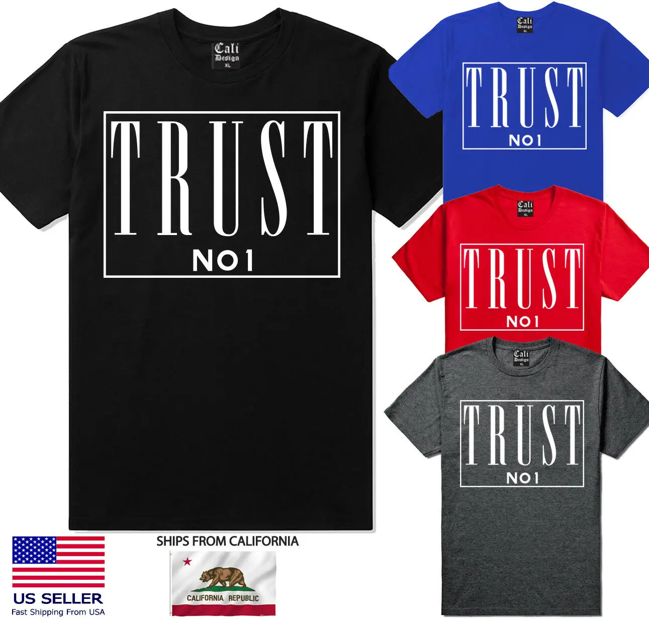 Футболка Trust no one дизайнерская уличная одежда городская футболка trust No 1 nobody