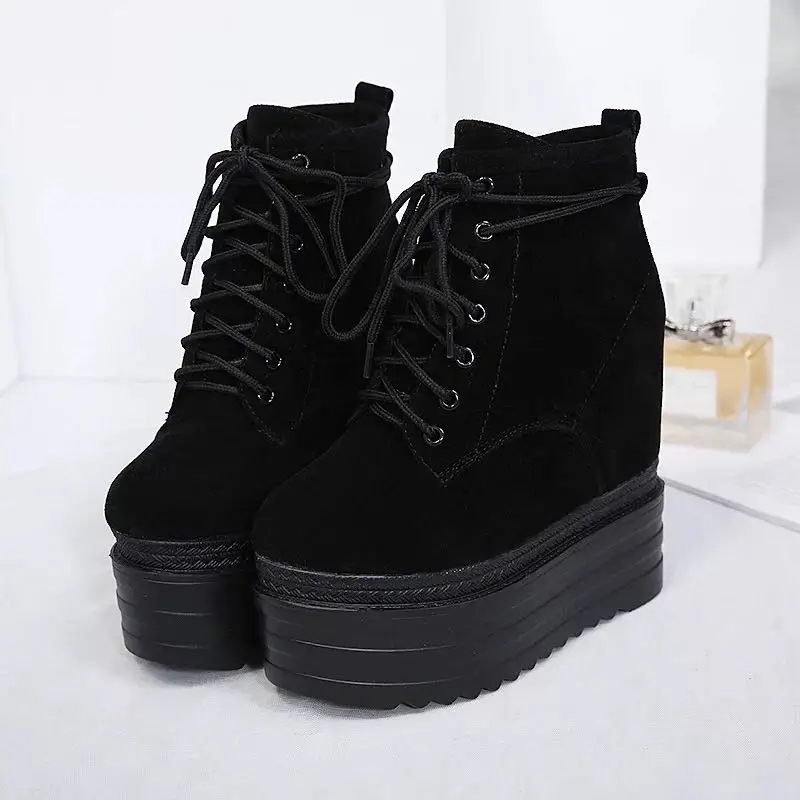 Новые ботинки martin fw2019 с подъемом 14 см и матовой шнуровкой