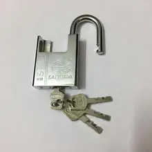 50 мм полпачки луч белого Сталь цепочка с замком с защитой от краж Leffe Jingang лист двери и окна Анти-кражи прямые Padloc