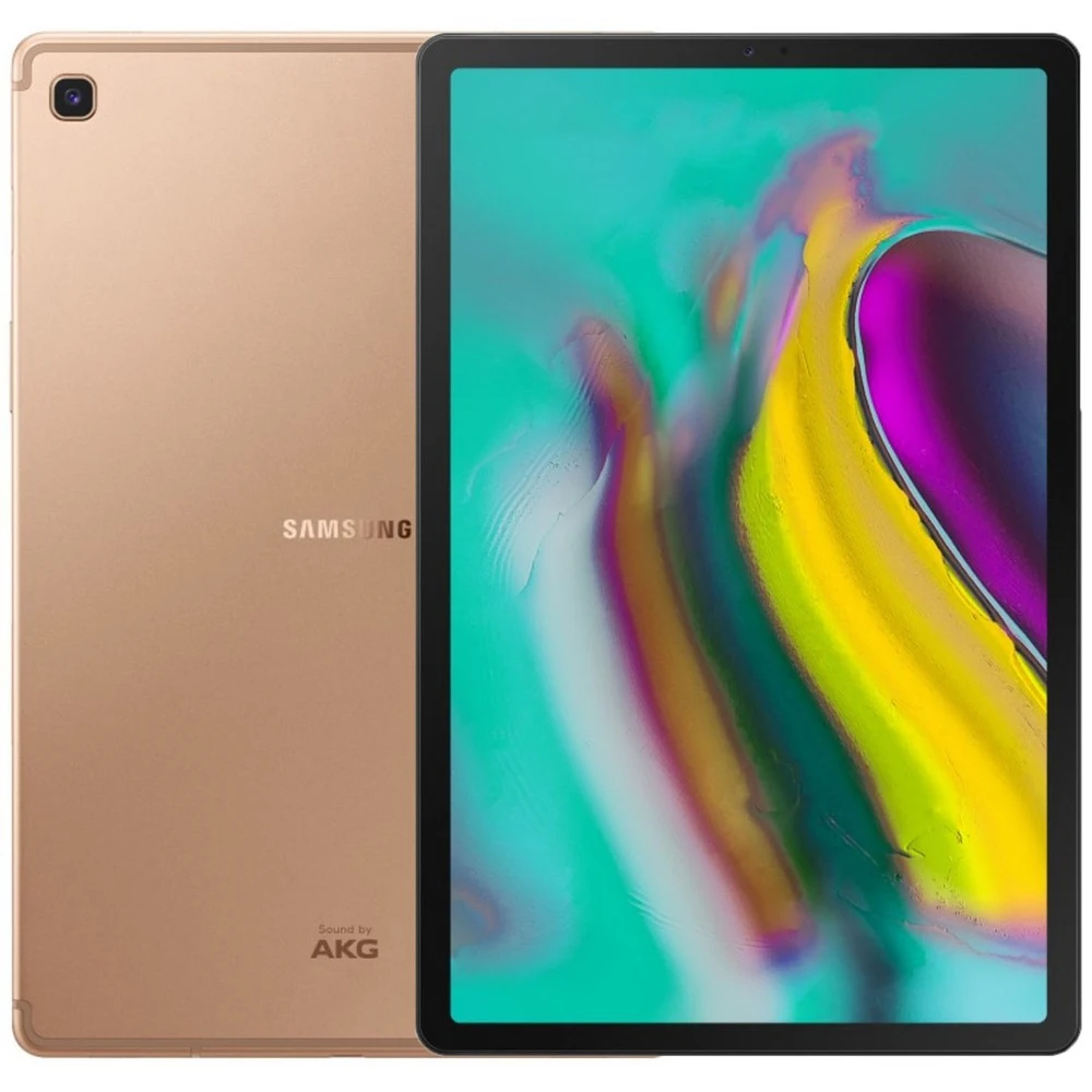 Планшет Samsung Galaxy Tab S5e 10.5 LTE золотой SM-T725NZDASER | Компьютеры и офис