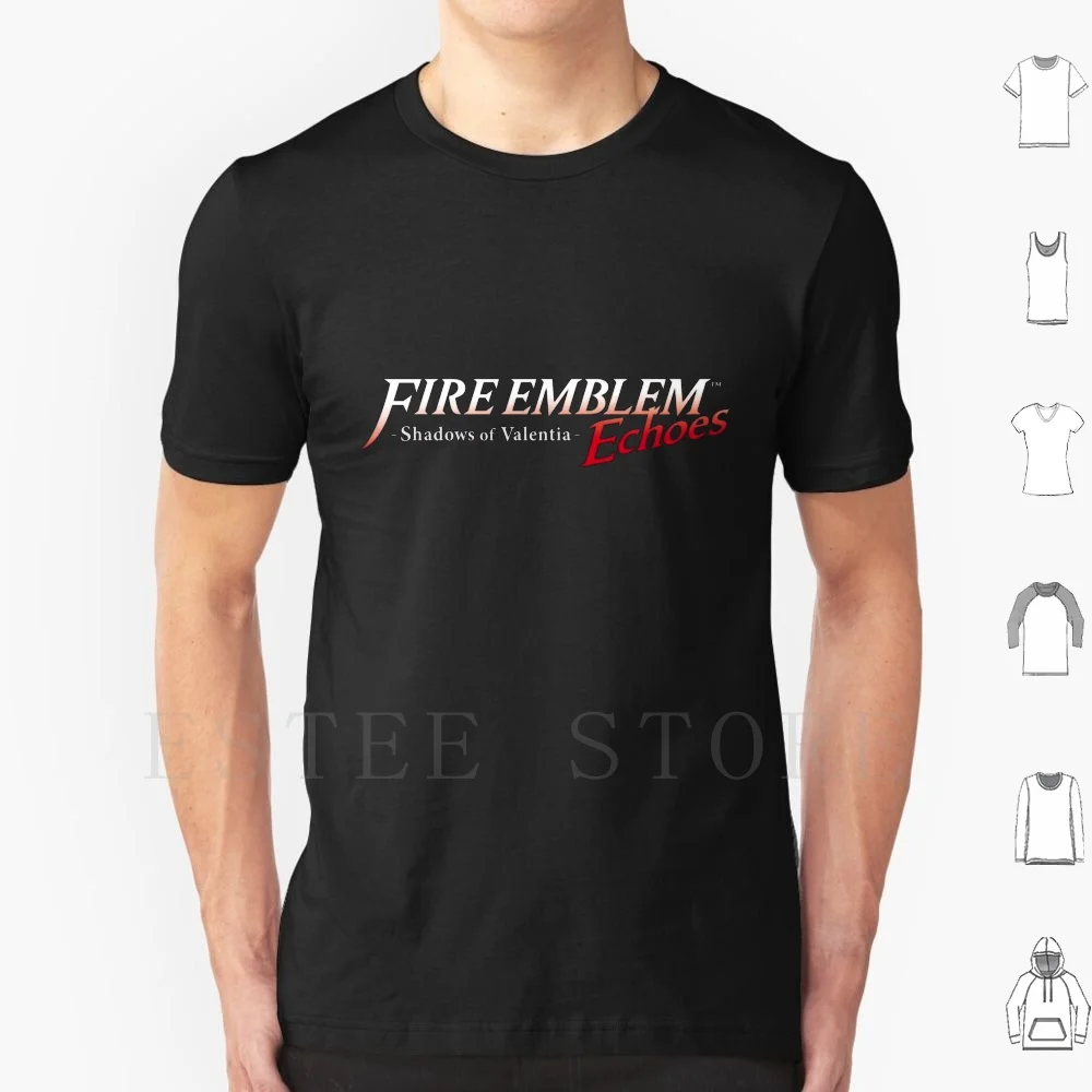 Fire Emblem Echoes Logo T Shirt Print Cotton Fire Emblem Fire Emblem Echoes Fe Echoes Fe Echoes Mov