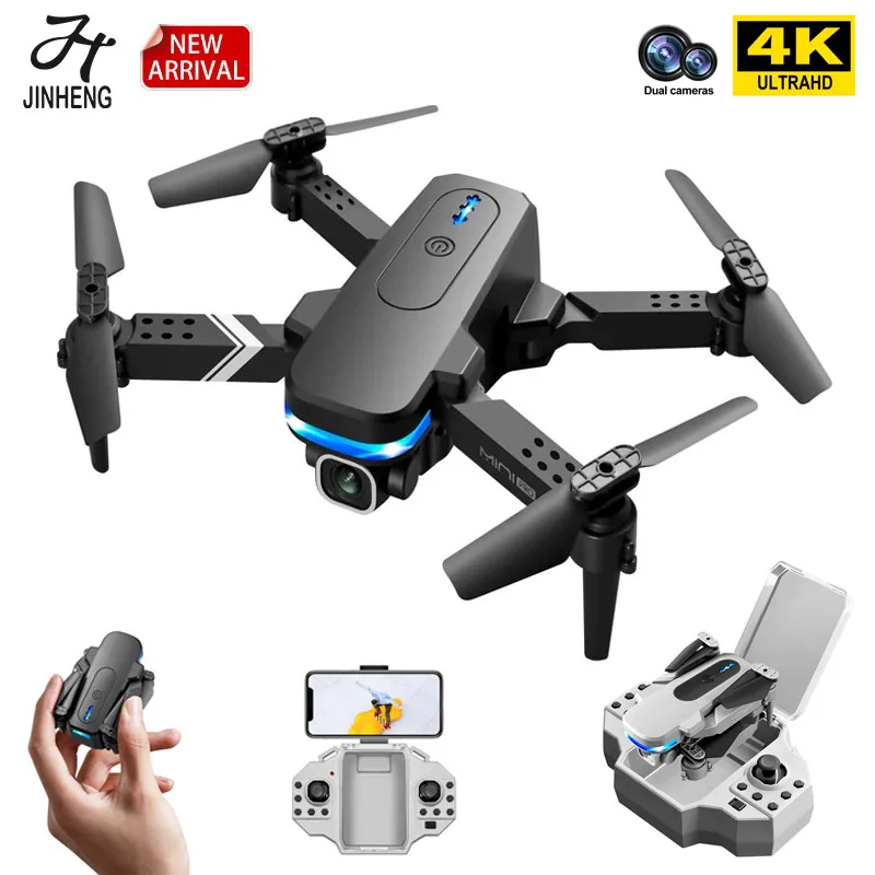 2022 New KY910 Mini Drone with Dual Camera 4K HD Wide Angle Wifi FPV Professional Foldable RC Helicopter Quadcopter Toys Gift 2