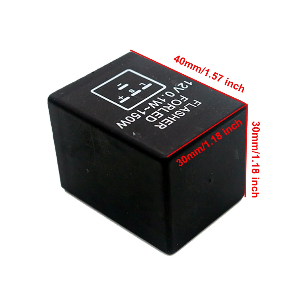 YSY 4Pin 5 Pin Electronic LED Flasher Relay for Turn Signal Bulbs Fix Hyper Flash Rapid Blink Issue For American Car Accessories