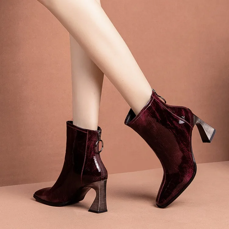 Tanariya New Arrival Shoes Woman Boots Women Special-shaped Women's Leather For Autumn And Winter 2020 | Обувь