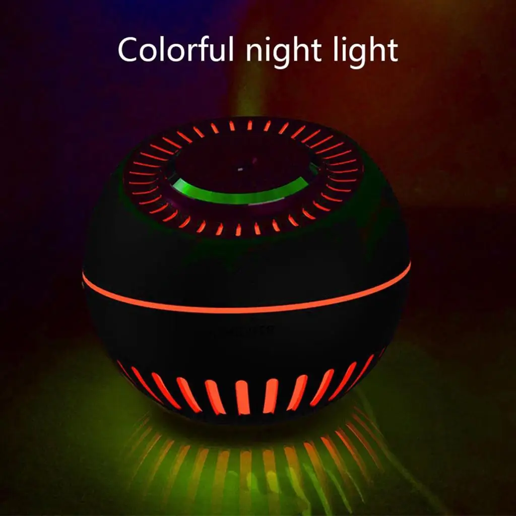 Humidifier Bulb Light USB Air Diffuser Home Lamp Purifier 7 Color Night Light Humidifier For Office Home Bedroom Air Humidifier