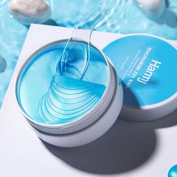 

60pcs Advanced Hydrating Eye Mask Niacinamide Eye Patches Firming Skin Anti-puffiness Eye Mask Gel Eye Skin Care -