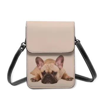 

NOISYDESIGNS Messenger Bags Women Shoulder Bags 2020 Phone Wallet Ladies Crossbody Bag French Bulldog Printed Tote Bag Female