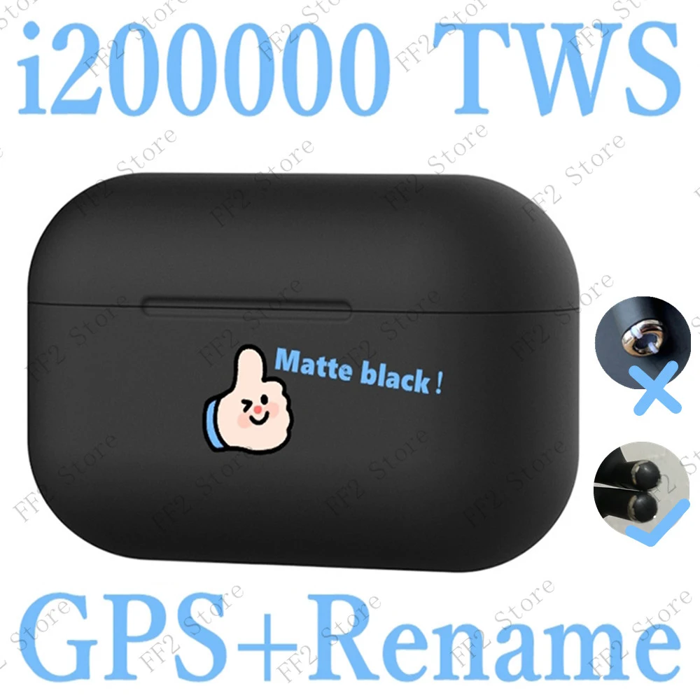 Новый i200000 TWS 1:1 копия беспроводной Bluetooth наушники Rename + gps позиционирование pk w1 h1