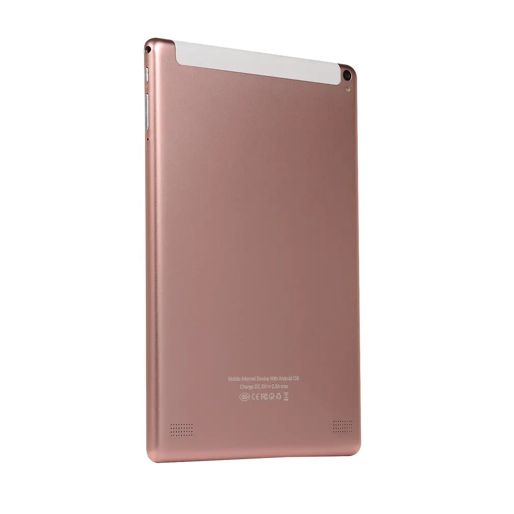 

P10 Fashion Tablet 10.1 Inch HD Large Screen Android 8.10 Version Fashion Portable Tablet 6G+128G Pink Tablet Pink US Plug
