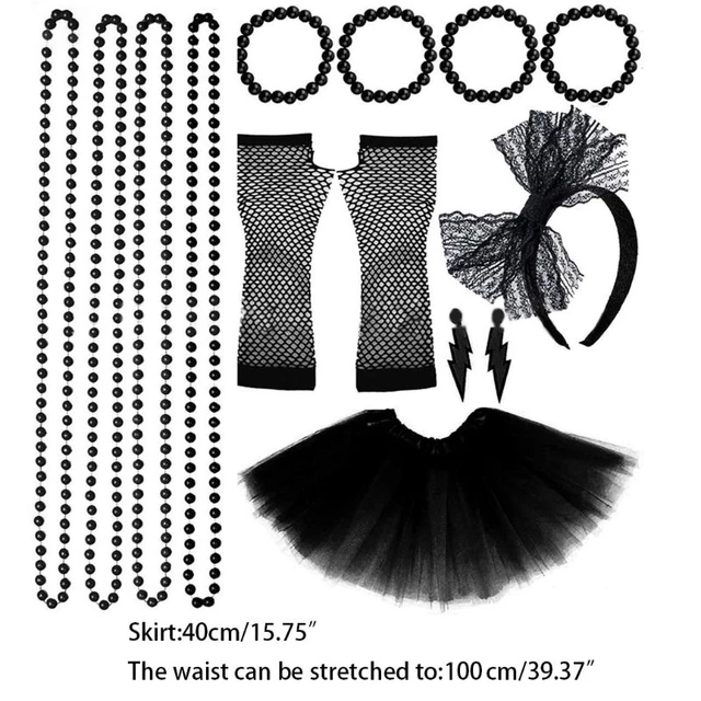 Accessori per abiti da donna anni '80 Set di costumi da festa retrò gonna  per Tutu