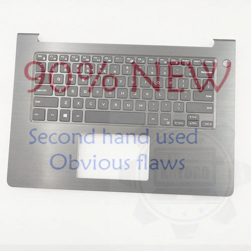 Для Dell Vostro 14 5468 V5468 Упор для рук США клавиатура с подсветкой и клавиатура без подсветки 0PTGCR 0MYN03 - Цвет: 90new No backlight