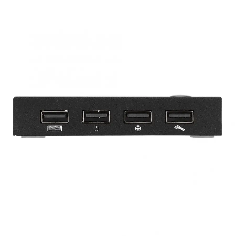 AM-UK404 4-портовый USB компьютера 4-в-4-out, у которой есть общий набор клавиатуры и Мышь 4-портовый обмена