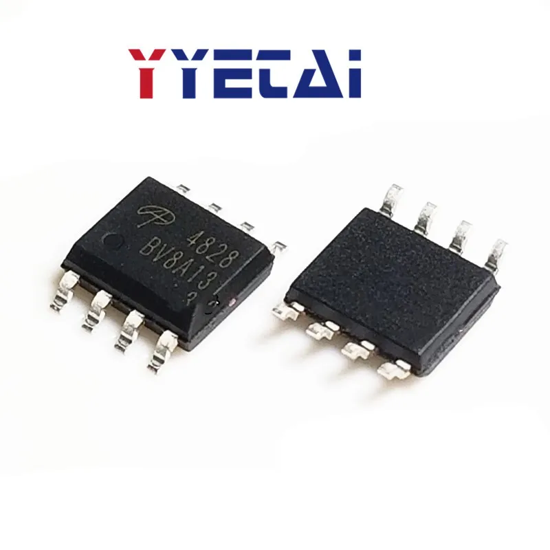 

TAI 20PCS Brand new original imported AO4828 4828 LCD power chip SMD SOP8 double N-channel MOS tube