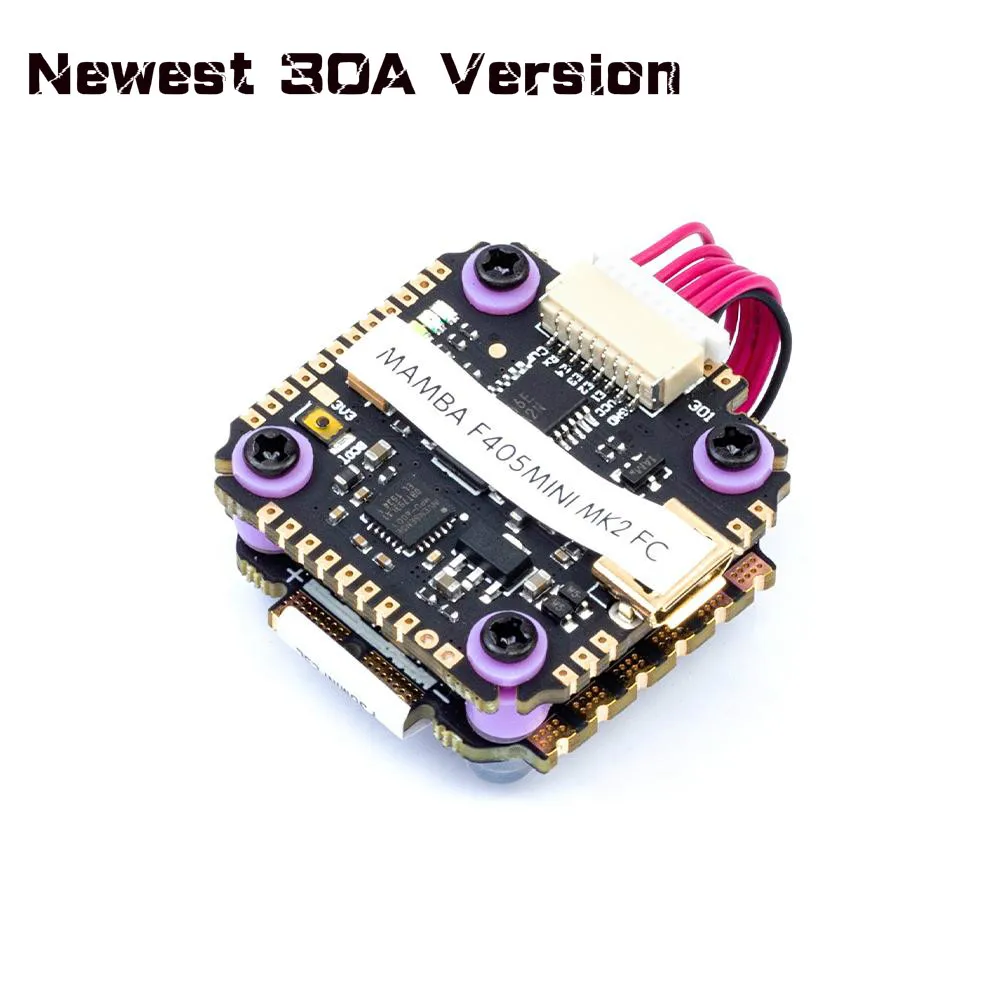 Контроллер полета Diatone MAMBA F405 Mini MK2 F30MINI 30A 3 5S джойстик ESC для РУ FPV гоночного