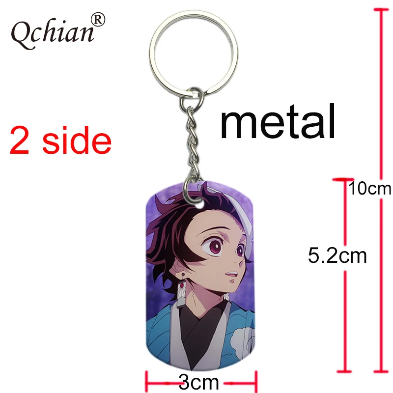 Японское аниме Demon Slayer косплей брелок ожерелье серьги реквизит Kimetsu no Yaiba Tanjirou Kamado косплей вентиляторы аксессуары - Цвет: 98-KD39