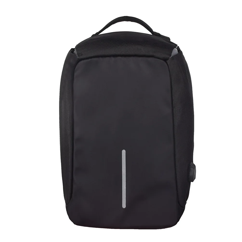 

Backpack Korean-style School Bag USB Chargeable Large-Volume Men And Women Students Casual Commuting Canvas School Bag