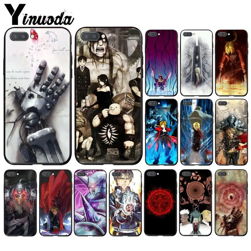 

Yinuoda FullMetal Alchemist Japanese Anime Phone Case for Huawei Honor 8A 8X 9 10 20 Lite 7A 5A 7C 10i 20i