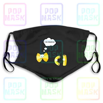 

Dust Mask with Filter I Feel Overdressed Pasta Food Humour Washable Reusable Mask