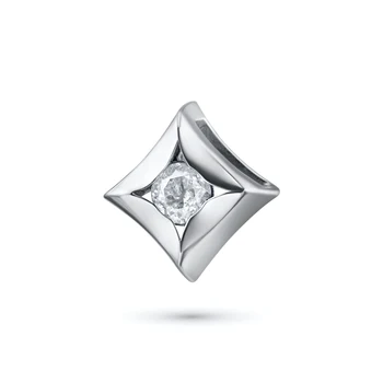 

Pendant made of white gold with diamond e0901pd07152700