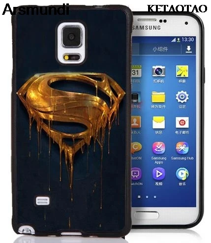 KETAOTAO крутые золотые чехлы для телефонов с логотипом Супермена iPhone 4S 5C 5S 6S 7 8 Plus XR XS
