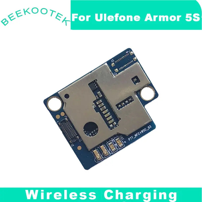 

Новый оригинальный Ulefone Armor 5S маленький PCBA для беспроводной зарядки Ulefone Armor 5S мобильный телефон