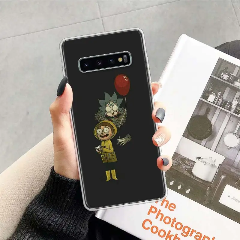 TR156-8 Рик и Морти милый чехол для samsung Galaxy A10 A20E A30 A40 A70 M30S A50S A6 A7 A8 A9 плюс мягкий чехол для мобильного телефона чехол Coque - Цвет: TR156-8