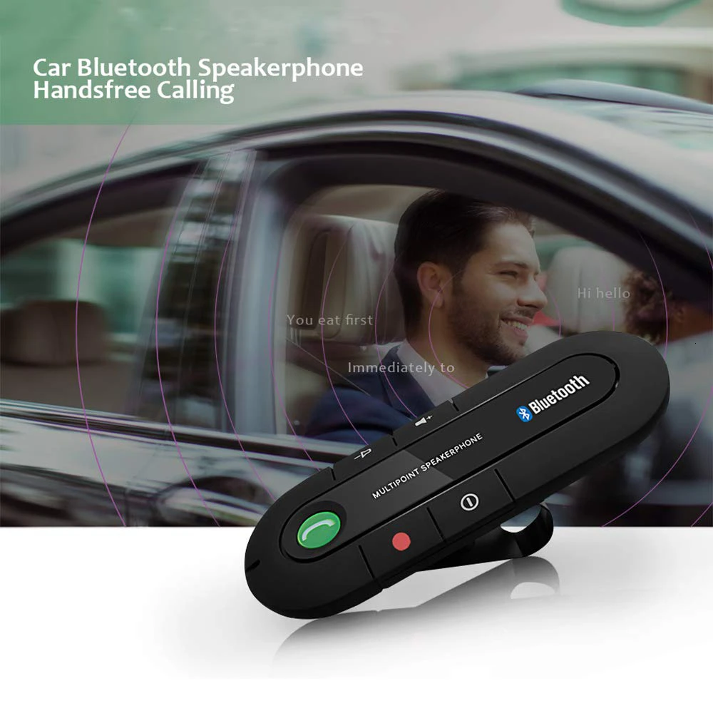 Bluetooth автомобильный комплект MP3 музыкальный плеер многоточечный динамик телефон 4,2 EDR Беспроводная гарнитура для наушников для IPhone Android телефон