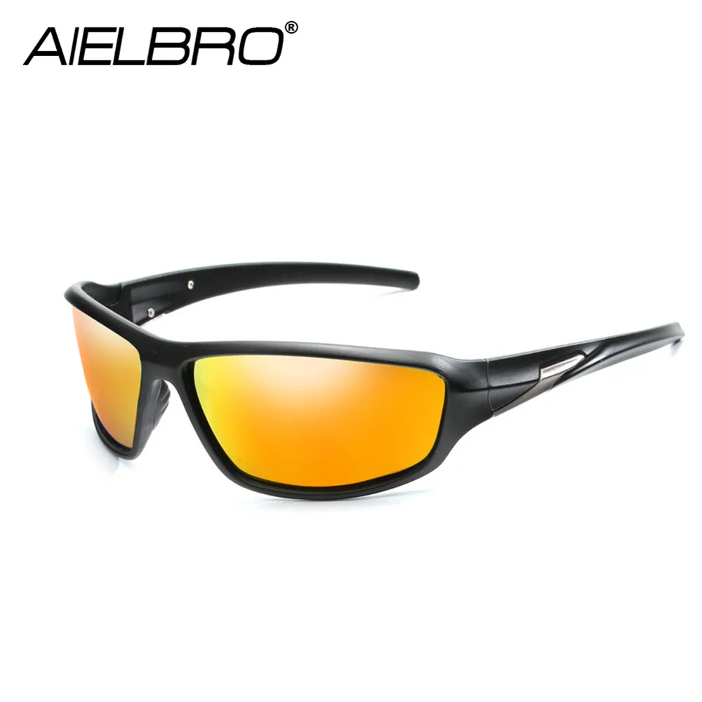 

New Brand Design Cycling Glasses Men Polarized Sunglasses Driving Shades Male Sun Glasses For Men Mirror Goggle UV400 Oculos