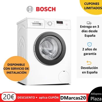 

LAVADORA DE CARGA FRONTAL BOSCH WAJ20060ES 7KG A+++ MARCA ORIGINAL ENVÍO DESDE ESPAÑA
