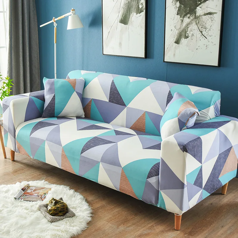 Цветочный софа с рисунком чехол для диван в гостиной чехол для дивана Loveseat Эластичный гибкий чехол для дивана мебель протектор