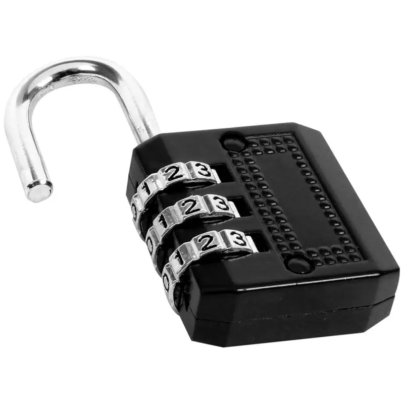 3 набора цифр комбинации замок сумка для ноутбука Toolbox чемодан путешествия багажный замок