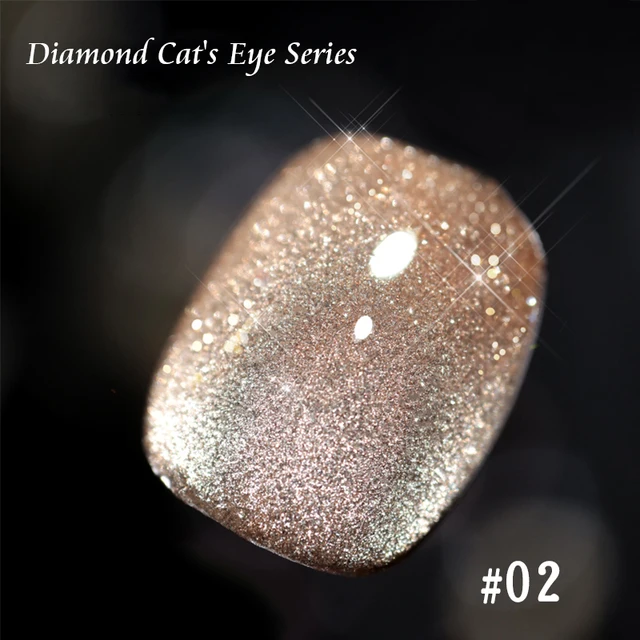 SKVP Gel Nail Polish Cat Eye Gel Semi Permanent Uv Varnish Gel Nail Art 8ML Glitter Effect Off Nail Polish Gel For Nails Design Cat Eye 02