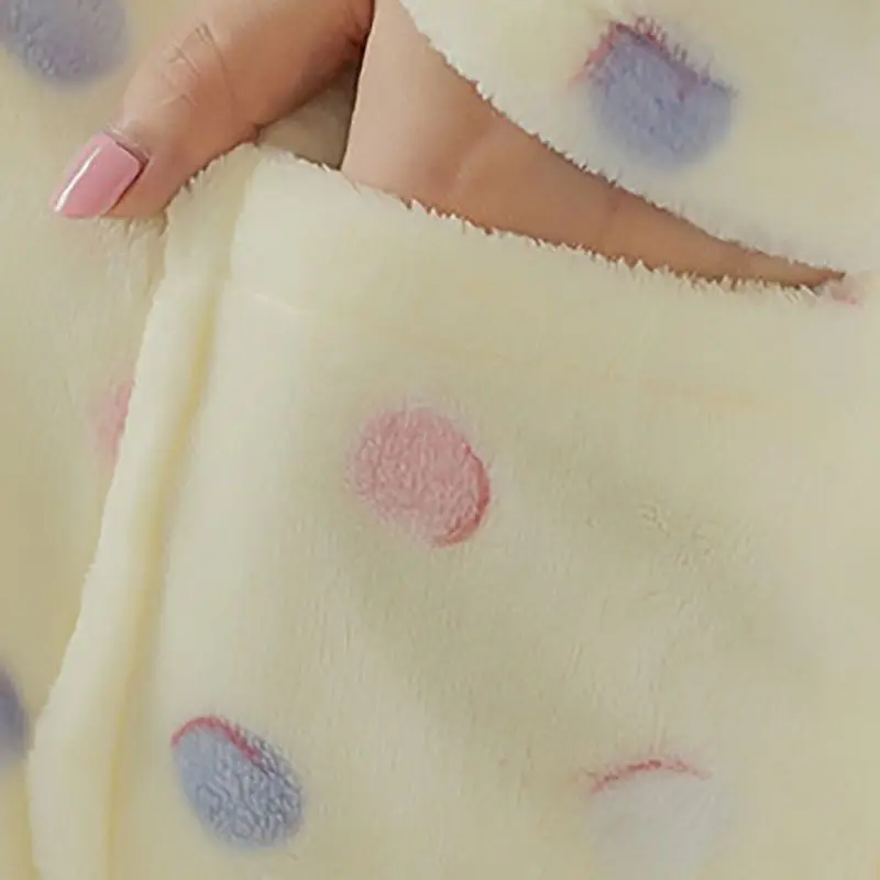 Женский пижамный комплект, зимняя Коралловая флисовая Милая Пижама, мультяшный принт, милый нагрудный пижамный комплект с длинными рукавами