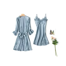 Сексуальная ночная рубашка для женщин, новинка, подтяжки, ночная рубашка, набор, аппликация, универсальная, модная, элегантная, ночная рубашка, соблазнительное, размер M, L, XL